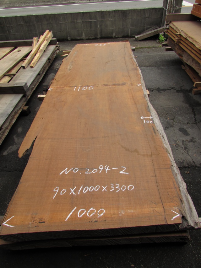 屋久杉（ヤクスギ）　一枚板