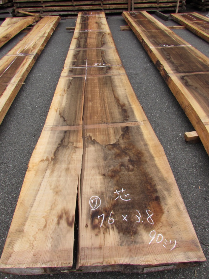 杉（スギ）　一枚板