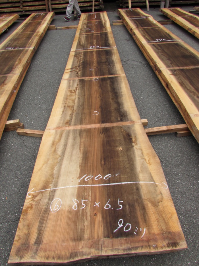 杉（スギ）　一枚板