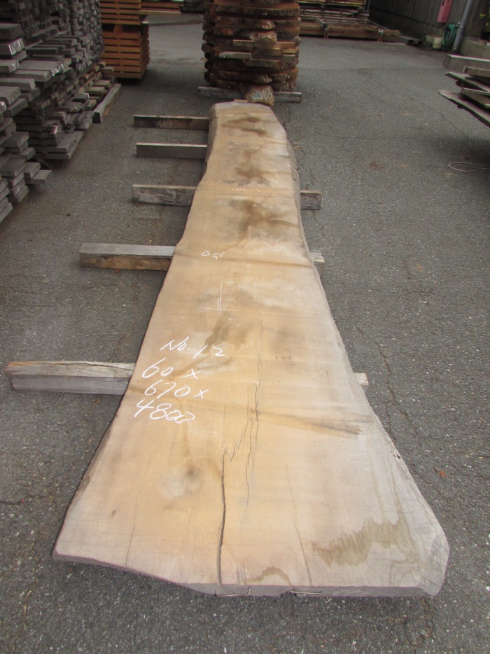 チーク　一枚板