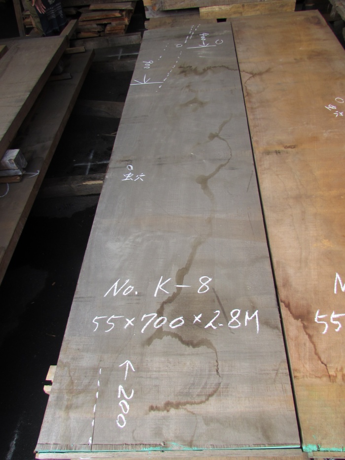 チーク　一枚板