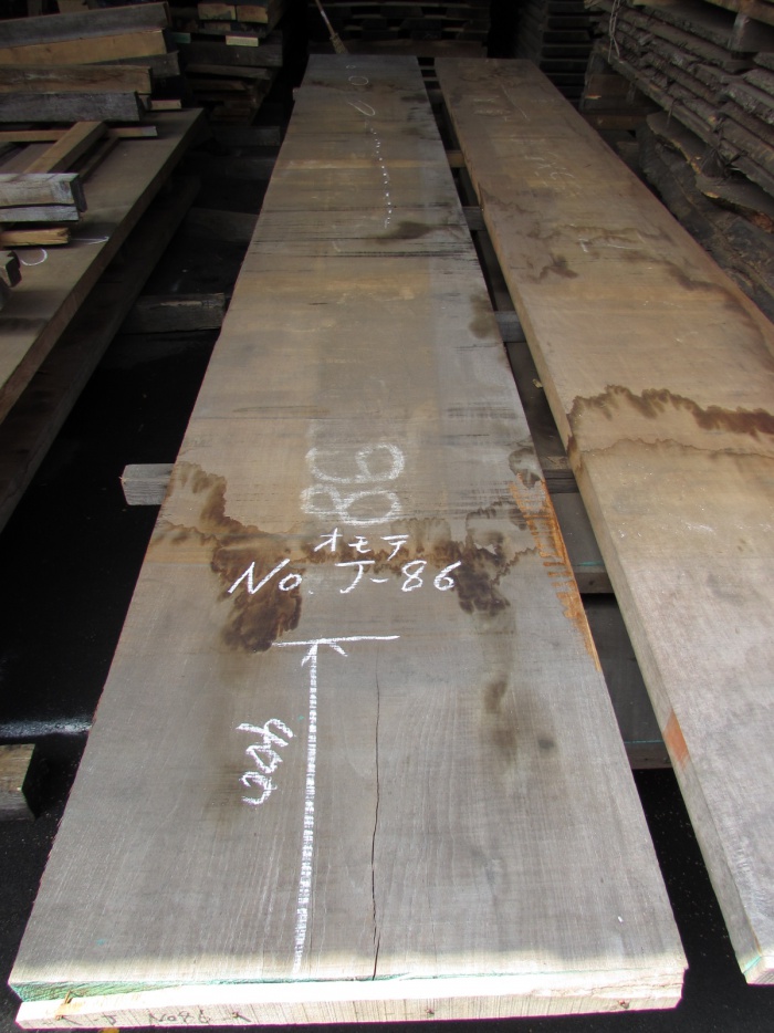 チーク　一枚板