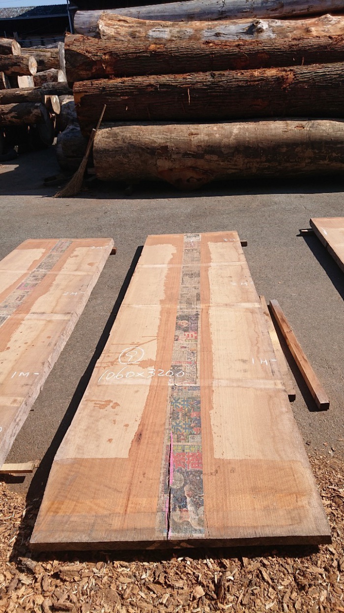 レッドオーク　一枚板