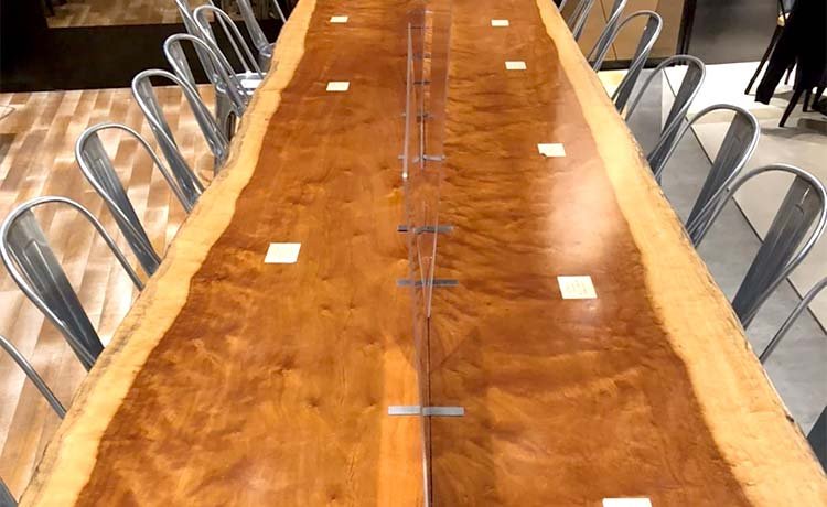 店舗・オフィス大テーブル向きの木材