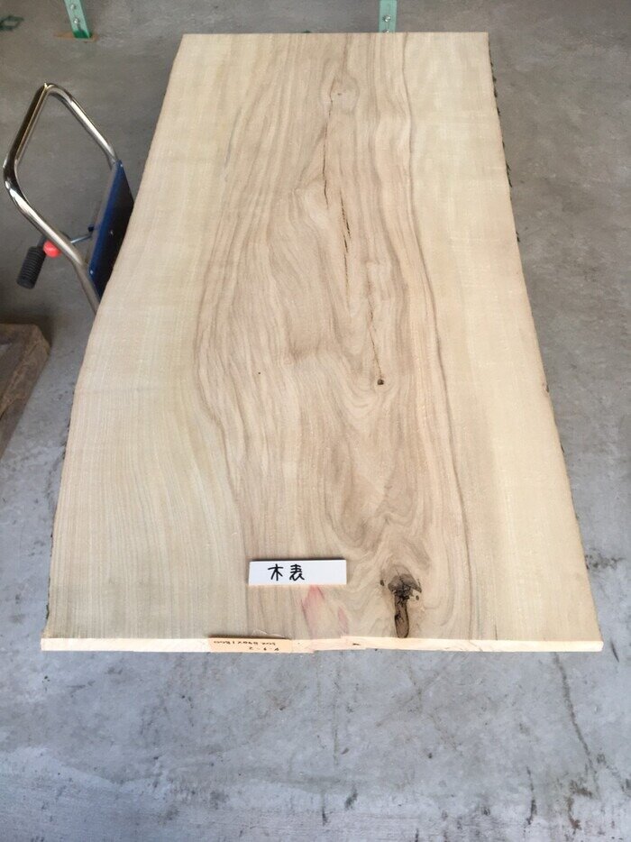 ホワイトアッシュ　一枚板天板