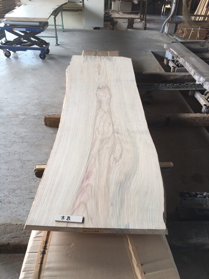 ホワイトアッシュ　一枚板