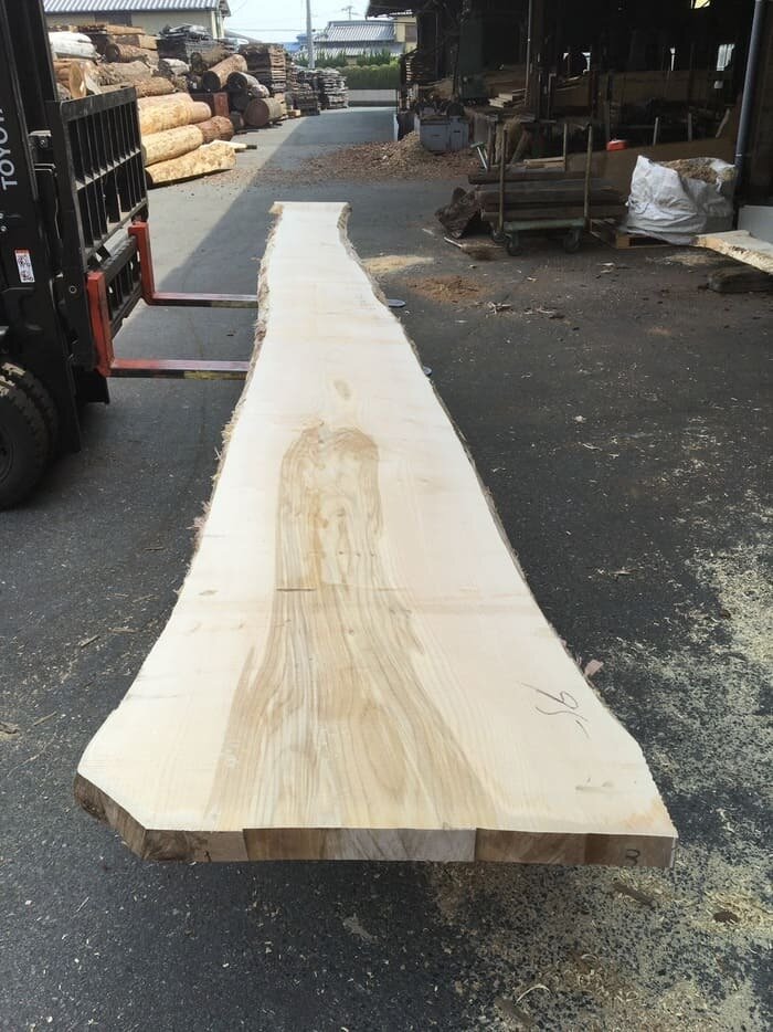 一枚板　銀杏（イチョウ）