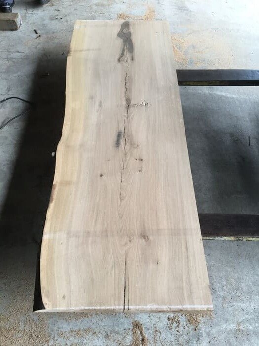 楡（ニレ）　一枚板