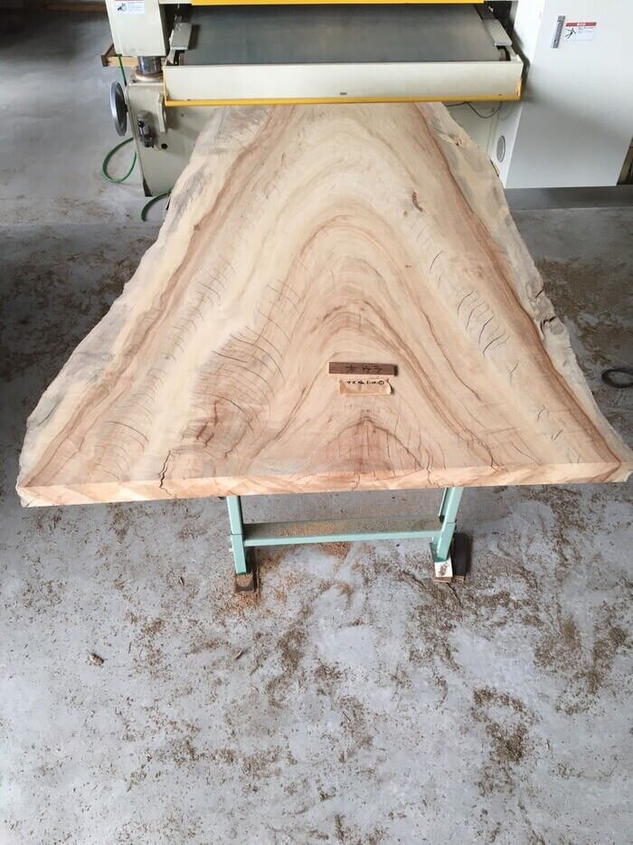 楠（クス）　一枚板