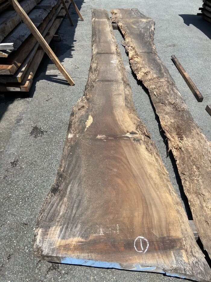 一枚板　モンキーポッド