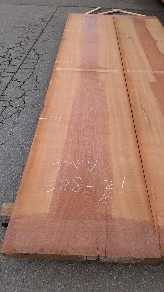 一枚板　サペリ