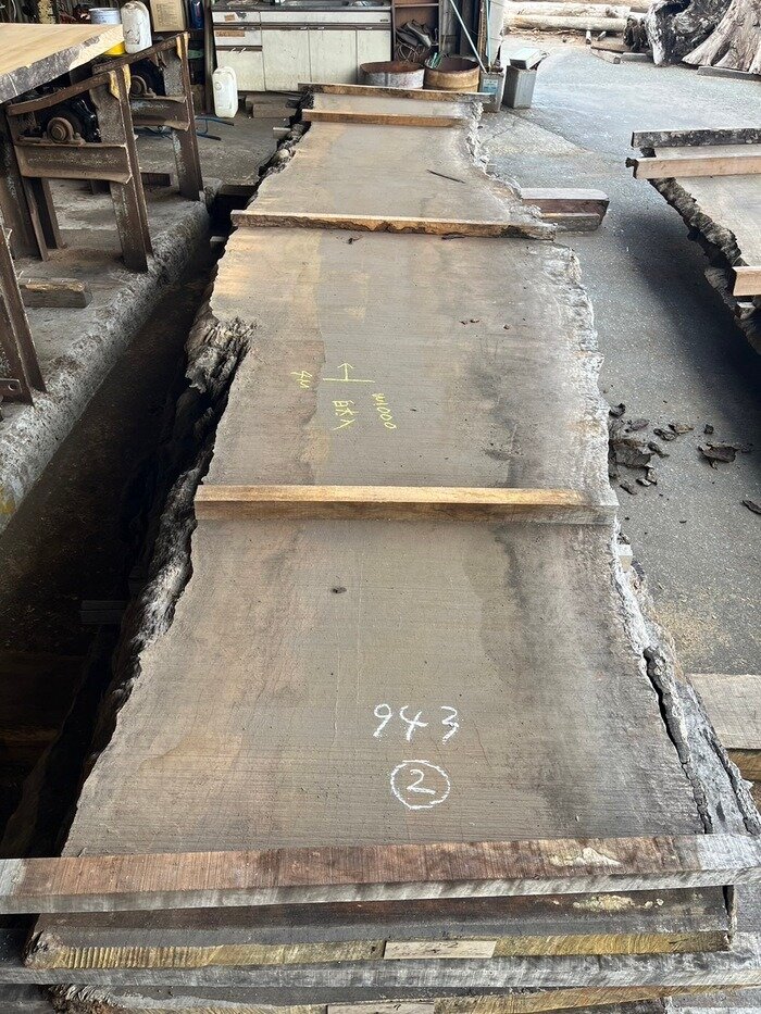 ブビンガ　一枚板