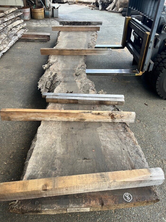 ブビンガ　一枚板