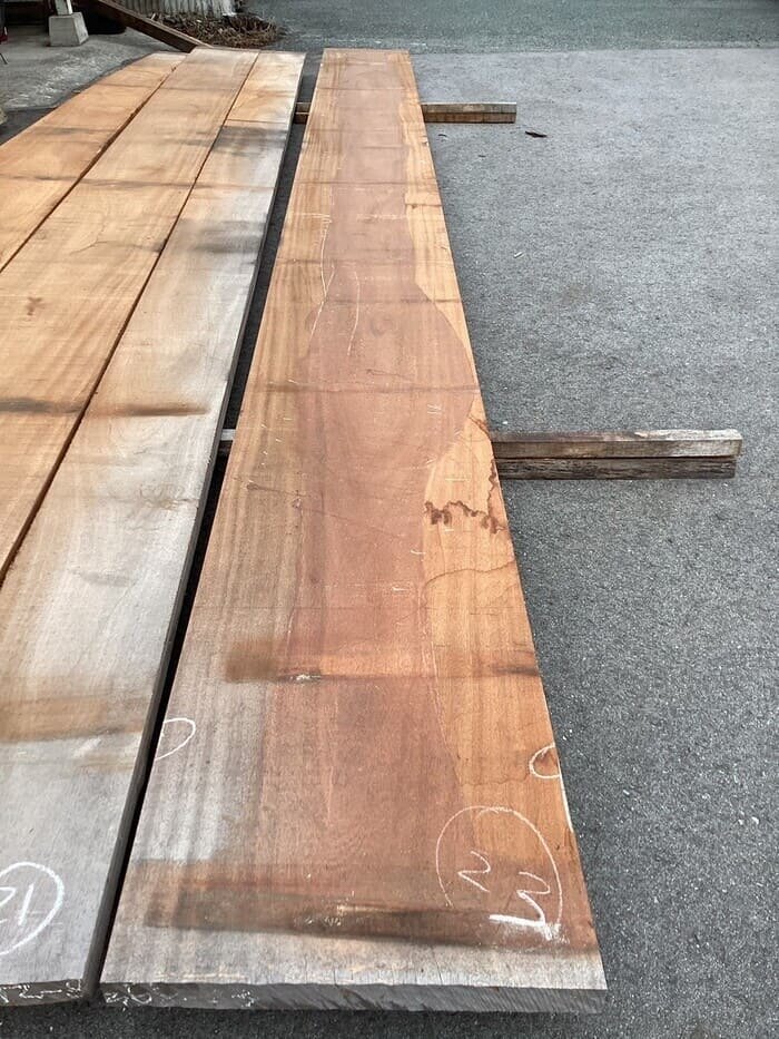 アフリカンマホガニー　一枚板