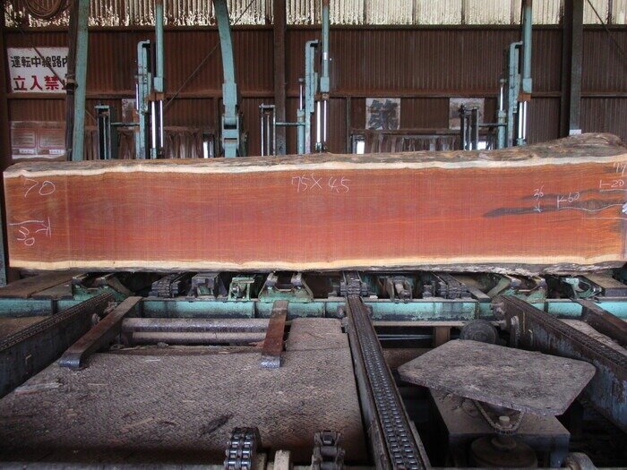 メルバウ　無垢材