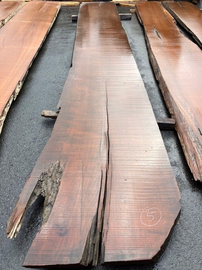 チーク　一枚板