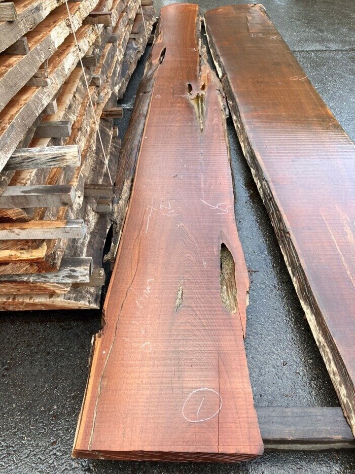 チーク　一枚板