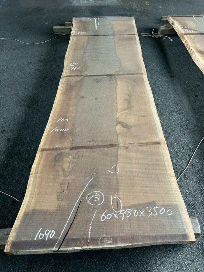 ウエンジ　一枚板