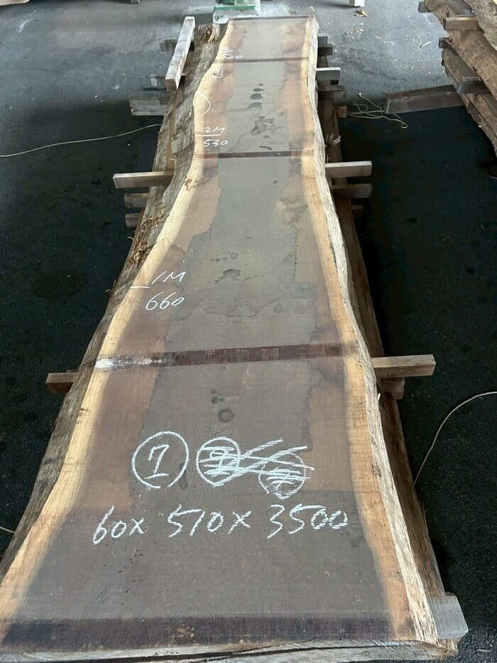 ウエンジ　一枚板