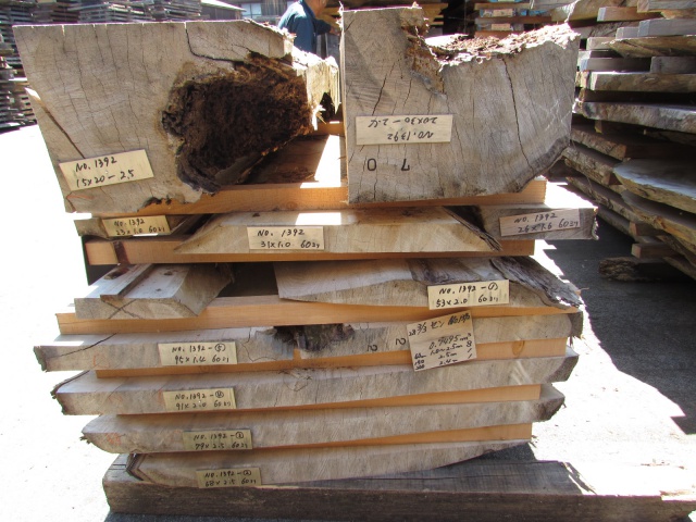 栓（セン）　無垢材