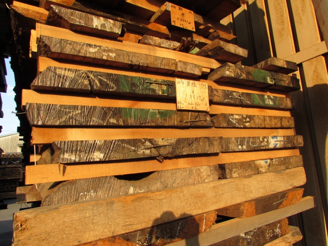 黒檀（コクタン）　無垢材