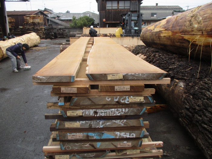 ウエンジ　無垢材