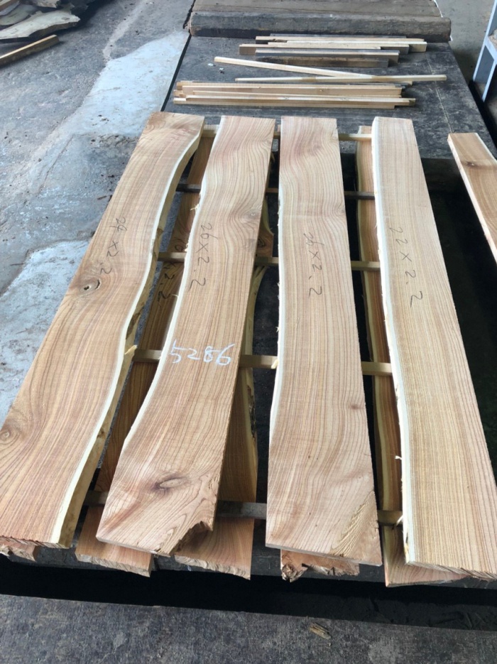 栴檀 センダン No 5286 栴檀 センダン 無垢材 高田製材所