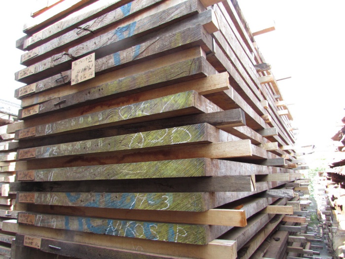 ブビンガ　無垢材