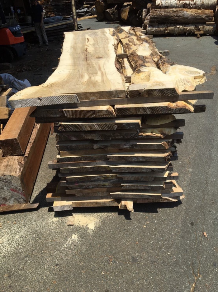 ポプラ　無垢材