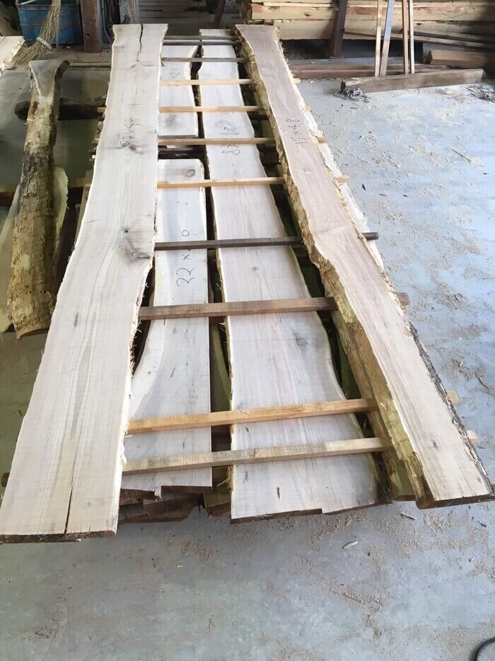 胡桃（クルミ）　無垢材