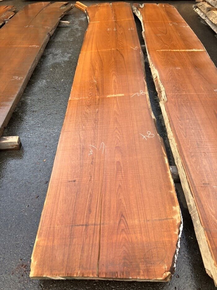 チーク　無垢材