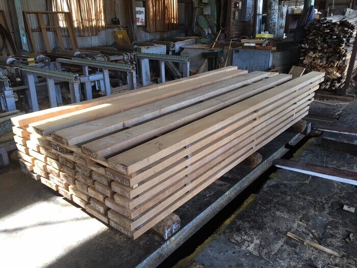 チーク　無垢材