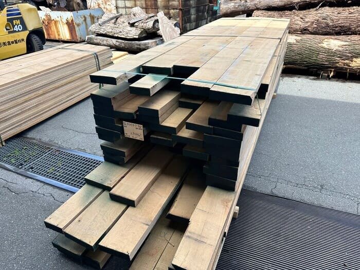 ホワイトオーク　無垢材