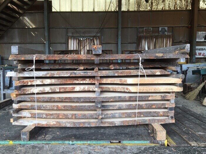 椨（タブ）　無垢材