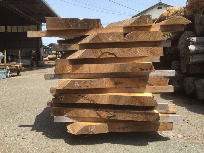 無垢材　山桜（ヤマサクラ）