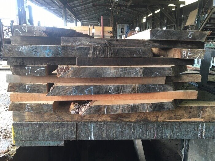 椨（タブ）　無垢材