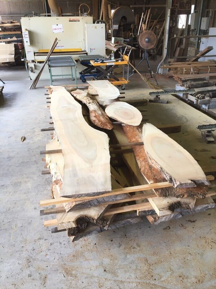 楠（クス）　無垢材