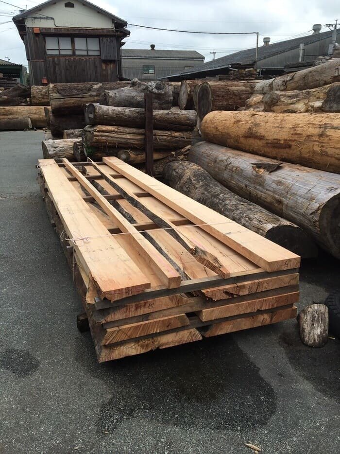 椨(タブ) 無垢材