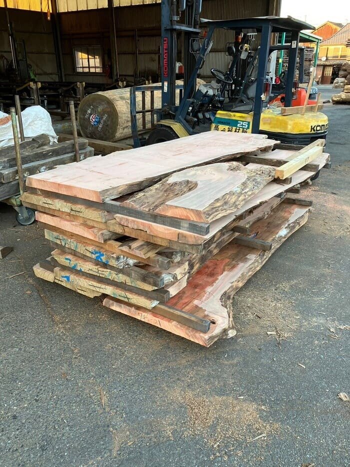 イエローハードウッド　無垢材