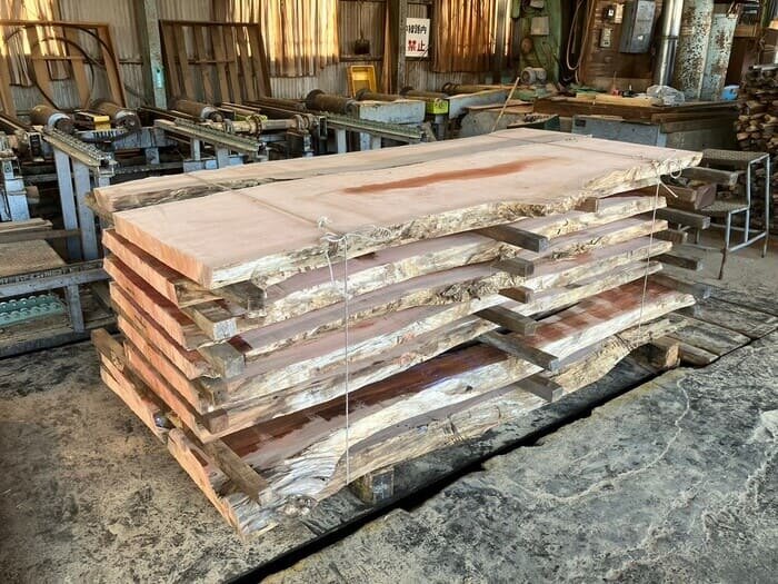 イエローハードウッド　無垢材