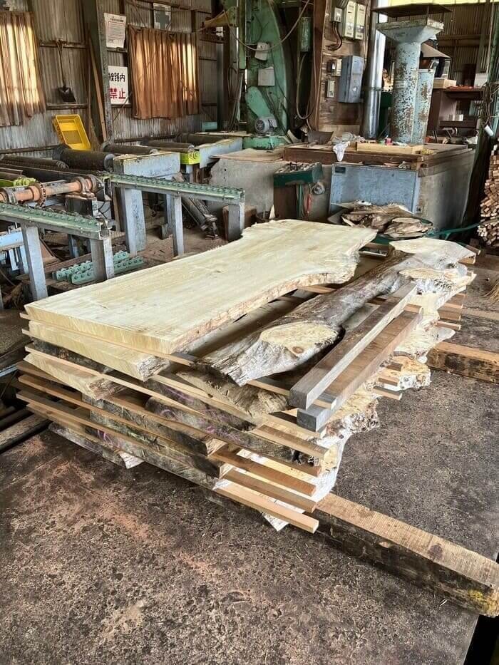 ポプラ　無垢材