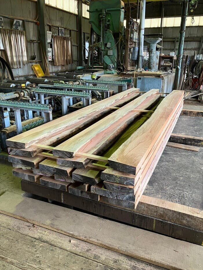 一位樫（イチイカシ）　無垢材