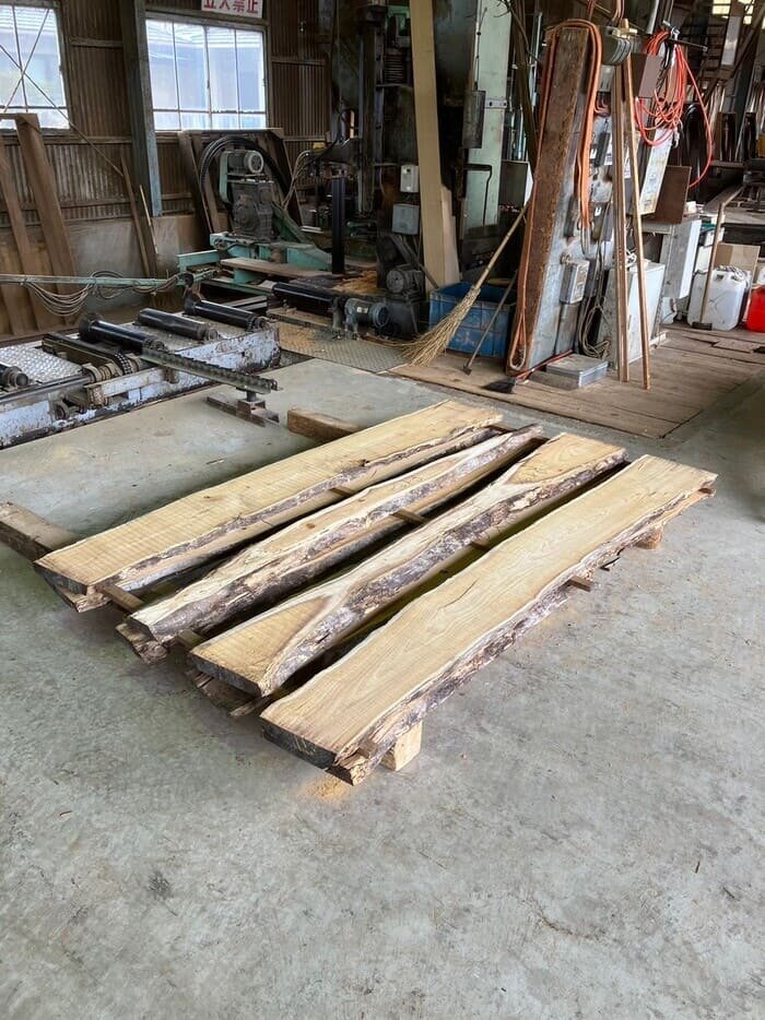 桑（クワ）　無垢材