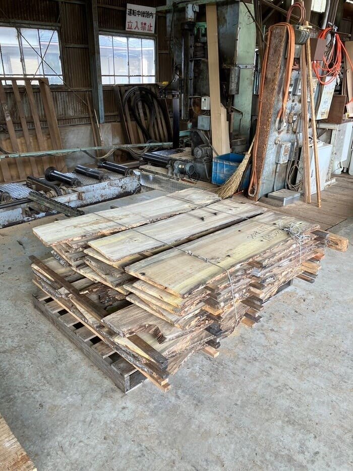 柿（カキ）　無垢材