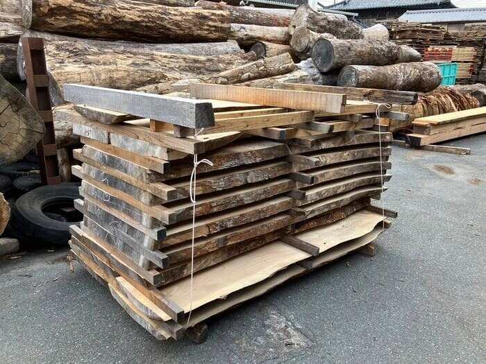 楠（クス）　無垢材