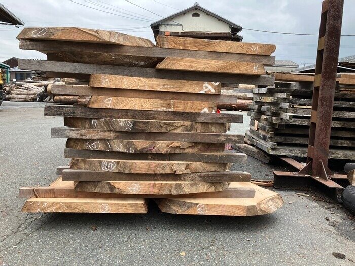 楠（クス）　無垢材