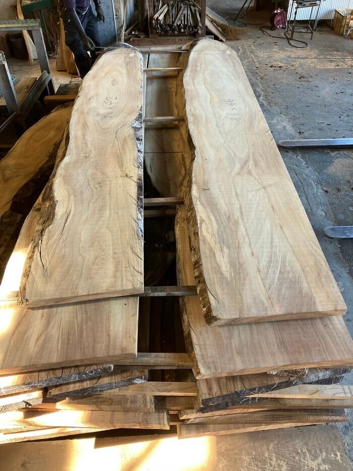 楠（クス）　無垢材