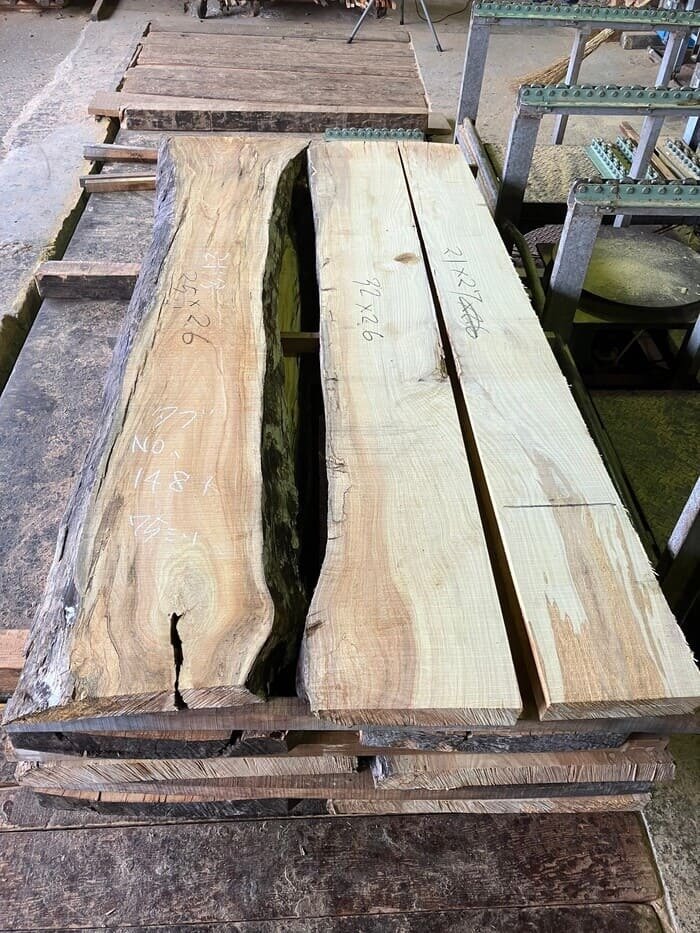 椨（タブ）　無垢材