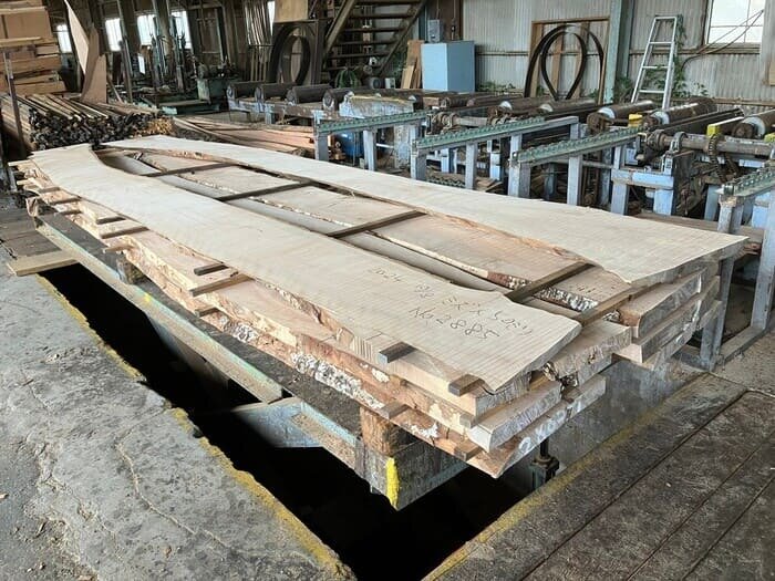 水目（ミズメ）　無垢材