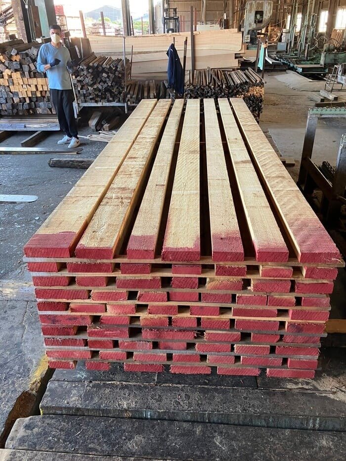 ベイヒバ　無垢材